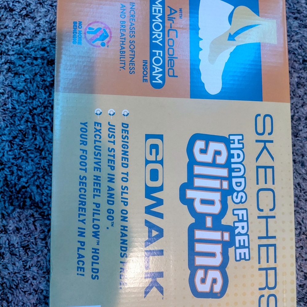 Skechers Go Walk Joy Vela Red Shoes - Picture 4 of 6